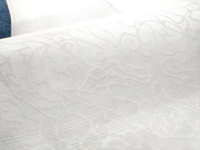 平和屋着物▽両面 全通柄袋帯 スリーシーズン 春夏秋 絣文様 正絹 逸品 CABD5636hy