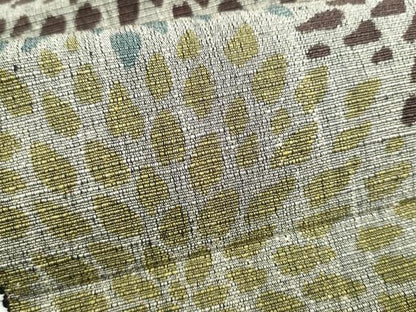 平和屋着物●八寸名古屋帯　紬地　舞花文　正絹　逸品　CABD5663hy