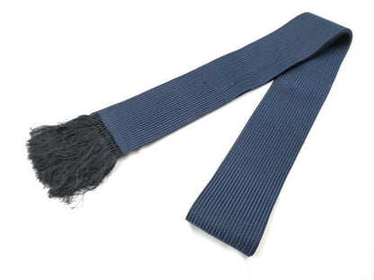 平和屋着物▼男性　本場筑前博多織　角帯　霞文　正絹　逸品　CABD5691hy
