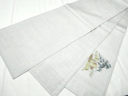 平和屋着物●太鼓柄袋帯　すくい織　風景文　金銀糸　正絹　逸品　CABD5748hy