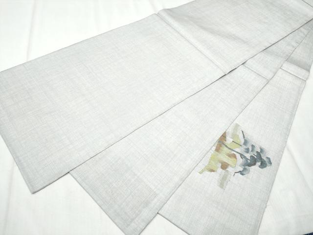 平和屋着物●太鼓柄袋帯　すくい織　風景文　金銀糸　正絹　逸品　CABD5748hy