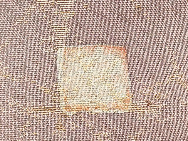 平和屋着物●太鼓柄袋帯　作家物　絞り　辻が花　金通し地　正絹　逸品　CABD5755hy