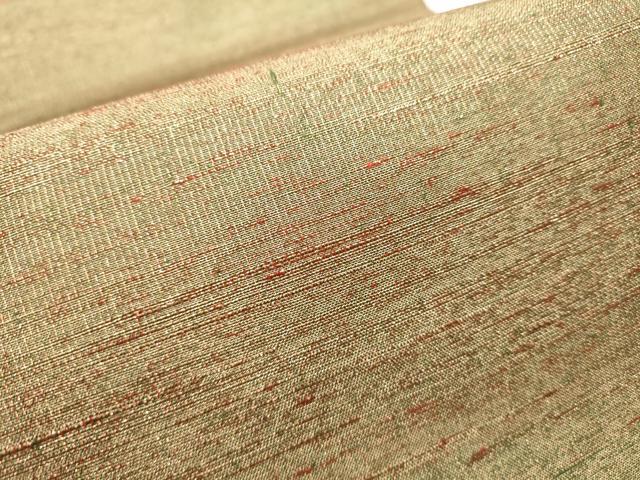 平和屋着物●桝屋高尾　ねん金綴錦　全通柄袋帯　段霞文　金糸　正絹　逸品　CABD5772hy