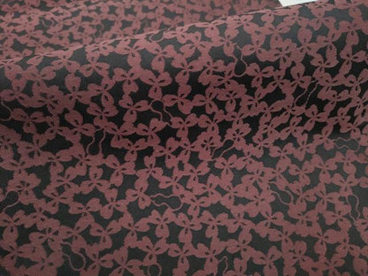 平和屋着物●両面　全通柄袋帯　花唐草文　ART Nouveau Designs　アールヌーボー　正絹　逸品　CABD5781hy