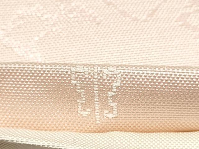 平和屋着物●西陣　川島織物　六通柄　本袋帯　花唐草文　金銀糸　正絹　逸品　CABD5810hy
