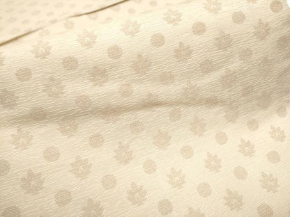 平和屋着物●両面　全通柄袋帯　枝葉文　金糸　正絹　逸品　CABD5819hy