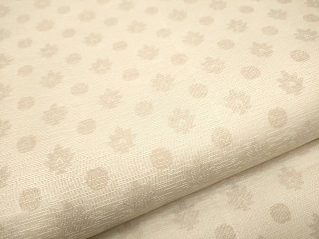 平和屋着物●両面　全通柄袋帯　枝葉文　金糸　正絹　逸品　CABD5819hy