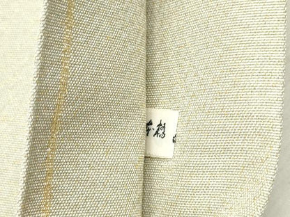 平和屋着物●爪掻き本綴れ　太鼓柄袋帯　地紙枝花文　金銀糸　正絹　逸品　CABD5822hy