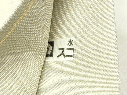 平和屋着物●爪掻き本綴れ　太鼓柄袋帯　地紙枝花文　金銀糸　正絹　逸品　CABD5822hy