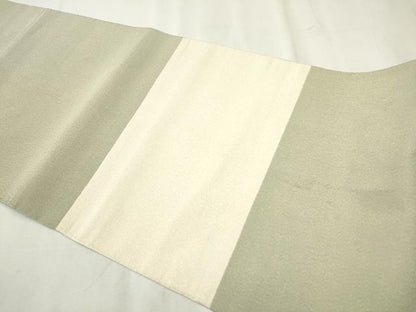 平和屋着物●爪掻き本綴れ　太鼓柄袋帯　地紙枝花文　金銀糸　正絹　逸品　CABD5822hy