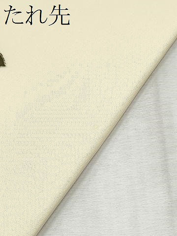 平和屋着物●塩瀬　九寸開き名古屋帯　ろうけつ染　菊　正絹　逸品　CABD5854hy