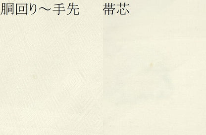 平和屋着物●名門　藤娘きぬたや・総絞り　九寸開き名古屋帯　舞花文　正絹　逸品　CABD5862hy