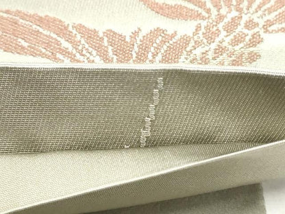 平和屋着物●世界的人形師　辻村寿三郎　ジュサブロー　六通柄袋帯　器物鳳凰文　金銀糸　正絹　逸品　CABD5910hy