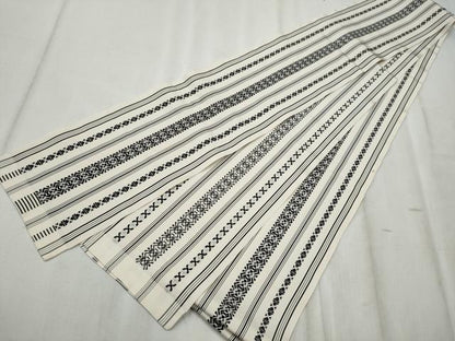 平和屋着物●本場筑前博多織　半幅帯　献上　一重帯　正絹　逸品　CABD5935hy