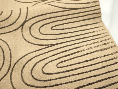 平和屋着物●六通柄　本袋帯　流水文　正絹　逸品　CABD5982hy