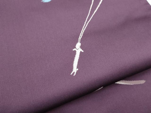平和屋着物●世界的人形師　辻村寿三郎　ジュサブロー　六通柄袋帯　兎　正絹　逸品　CABD5995hy
