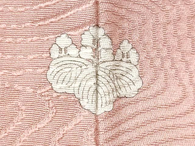 平和屋着物■上質な色無地　立波地紋　虹色　正絹　逸品　CABD6103fb