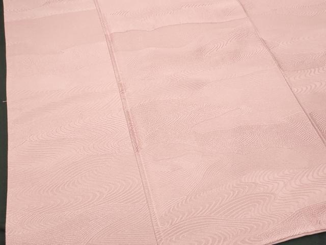 平和屋着物■上質な色無地　立波地紋　虹色　正絹　逸品　CABD6103fb