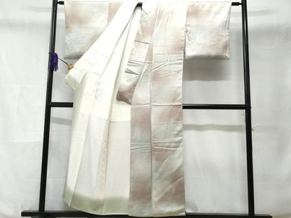 平和屋着物■上質な小紋　霞文　暈し染め　正絹　逸品　CABD6118fb