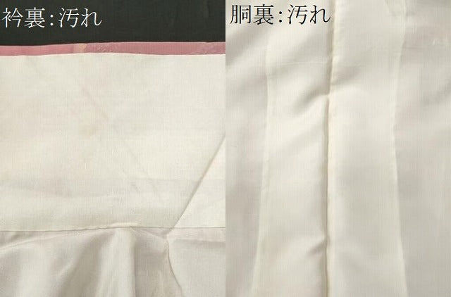 平和屋着物■上質な小紋　地紋起こし　雲取り文　暈し染め　正絹　逸品　未使用　CABD6127fb