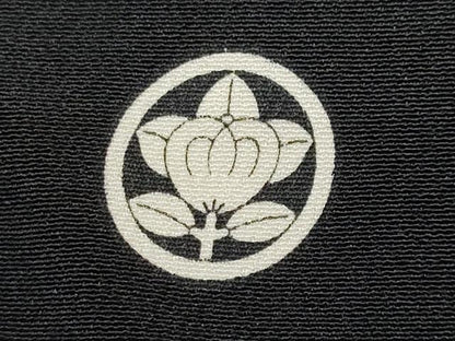 平和屋着物■豪華黒留袖　駒刺繍　飛鶴文　金銀彩　正絹　逸品　CABD6150fb