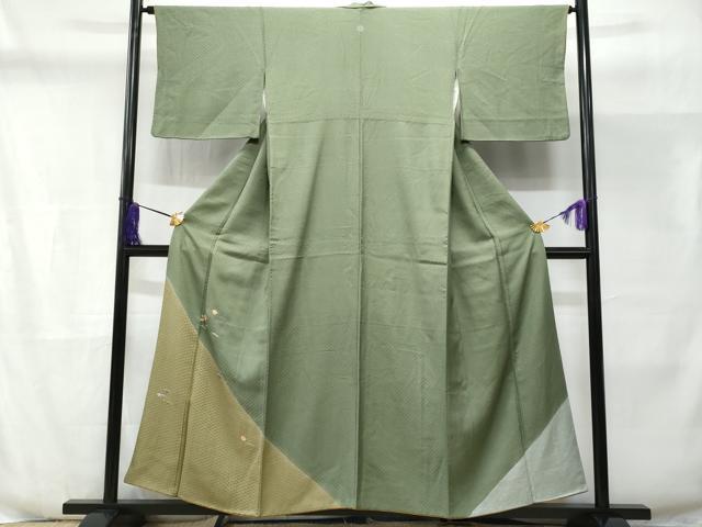 平和屋着物■豪華色留袖 駒刺繍 吹き寄せ文 正絹 逸品 CABD6322fb