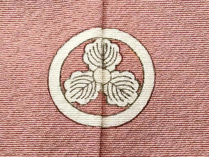 平和屋着物■上質な色無地 石竹色 正絹 逸品 CABD6361fb