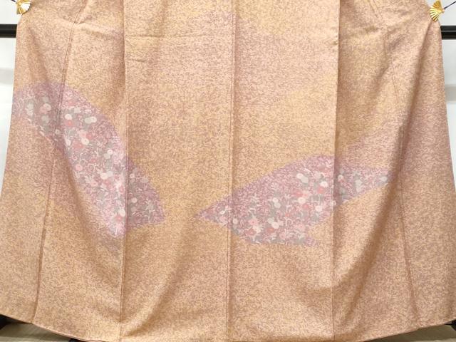 平和屋着物■訪問着 草花文 正絹 逸品 CABD6364fb