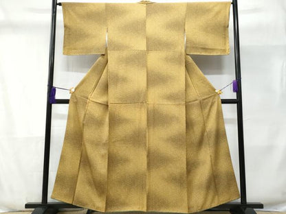 平和屋着物■上質な小紋 渦巻き 暈し染め 正絹 逸品 未使用 CABD6367fb
