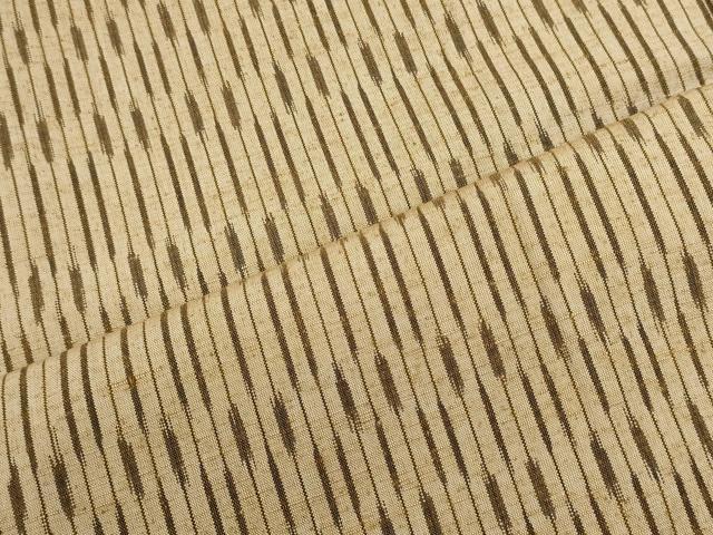 平和屋着物■上質な紬 縞 正絹 逸品 CABD6407oy