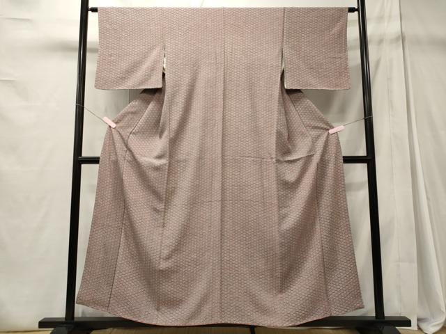 平和屋着物■上質な小紋 青海波文 正絹 逸品 CABD6424oy