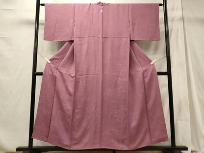 平和屋着物■上質な色無地　若紫色　正絹　逸品　CABD6498oy