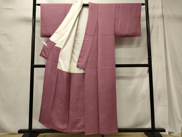 平和屋着物■上質な色無地　若紫色　正絹　逸品　CABD6498oy