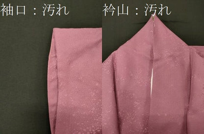 平和屋着物■上質な色無地　若紫色　正絹　逸品　CABD6498oy