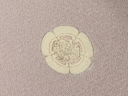平和屋着物■豪華色留袖　刺繍　休み鳥花松文　暈し染め　正絹　逸品　CABD6529oy