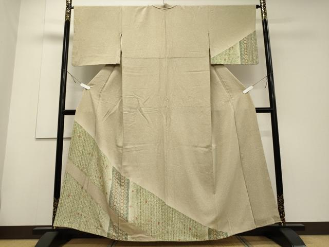 平和屋着物■訪問着　間道　暈し染め　金彩　正絹　逸品　CABD6532oy