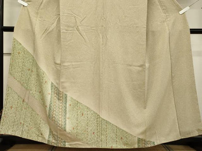 平和屋着物■訪問着　間道　暈し染め　金彩　正絹　逸品　CABD6532oy
