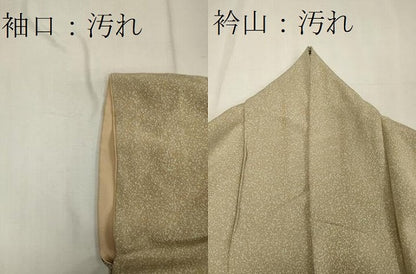 平和屋着物■訪問着　間道　暈し染め　金彩　正絹　逸品　CABD6532oy