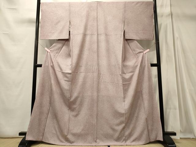 平和屋着物■上質な小紋　霞文　正絹　逸品　CABD6560oy