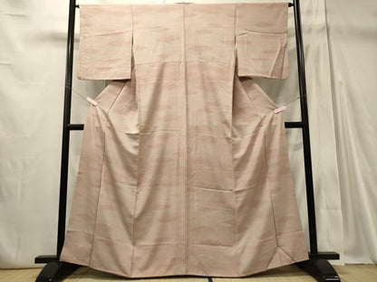 平和屋着物■上質な小紋　霞文　暈し染め　正絹　逸品　CABD6568oy