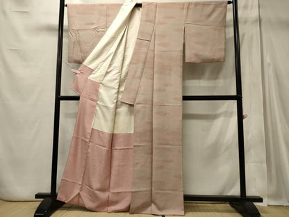 平和屋着物■上質な小紋　霞文　暈し染め　正絹　逸品　CABD6568oy