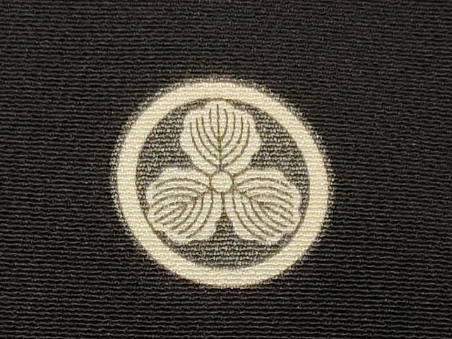 平和屋着物■豪華黒留袖 作家物 地紙重ね飛鶴文 金彩 正絹 逸品 CABD6582oy
