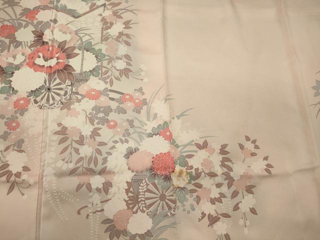 平和屋着物■訪問着　花車文　正絹　逸品　CABD6597oy