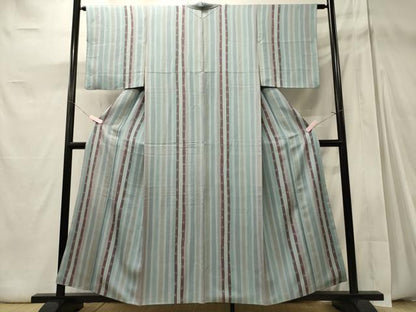 平和屋着物■上質な小紋　舞花間道　正絹　逸品　CABD6629oy