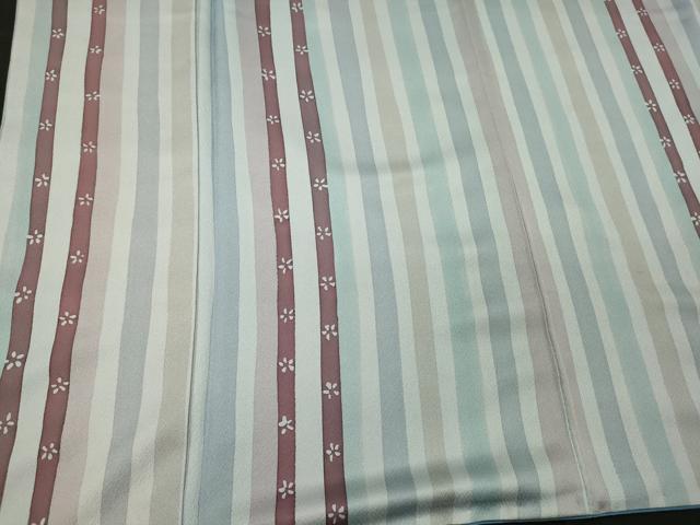 平和屋着物■上質な小紋　舞花間道　正絹　逸品　CABD6629oy