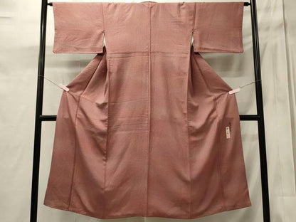 平和屋着物■上質な小紋　作家物　本草木ぞめ　霞文　暈し染め　正絹　逸品　CABD6646oy