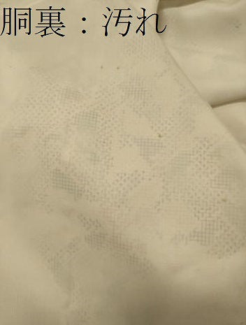平和屋着物■上質な紬　草花文　正絹　逸品　未使用　CABD6648oy