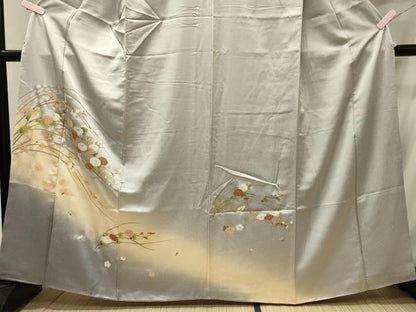 平和屋着物■訪問着　花筏　暈し染め　金彩　正絹　逸品　CABD6650oy