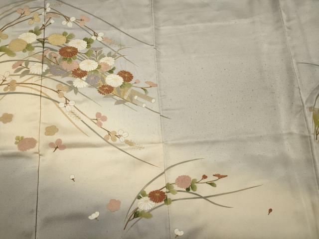 平和屋着物■訪問着　花筏　暈し染め　金彩　正絹　逸品　CABD6650oy