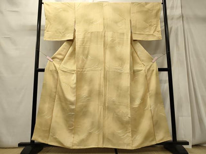 平和屋着物■上質な小紋 流線地紋 暈し染め 正絹 逸品 未使用 CABD6690oy